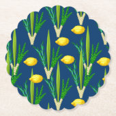 Sukkot Paper Onderzetters - Judaica - Tableware (Voorkant)
