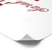 Sukkot Ushpizot - Vrouw Sukkah Guests Feminist Poster (Hoek)