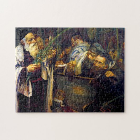 SUKKOT van Leopold Pilichowski - 1895 Legpuzzel (Horizontaal)