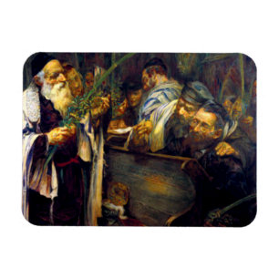 SUKKOT van Leopold Pilichowski - 1895 Magneet