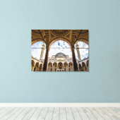Sulamine Moskee, Istanbul Turkije Canvas Afdruk (Insitu (Houten vloer))