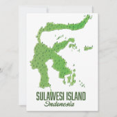 Sulawesi-eiland Indonesië (Voorkant)