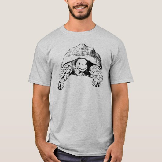 Sulcata Tortoise African Spurred Tortoise T-shirt (Voorkant)