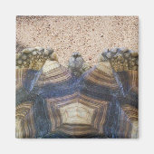 Sulcata Tortoise en Sand Magneet (Voorkant)