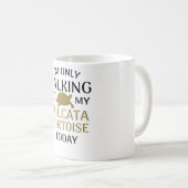 Sulcata Tortoise Gifts | Sulcata Turtle Lover Koffiemok (Voorkant rechts)