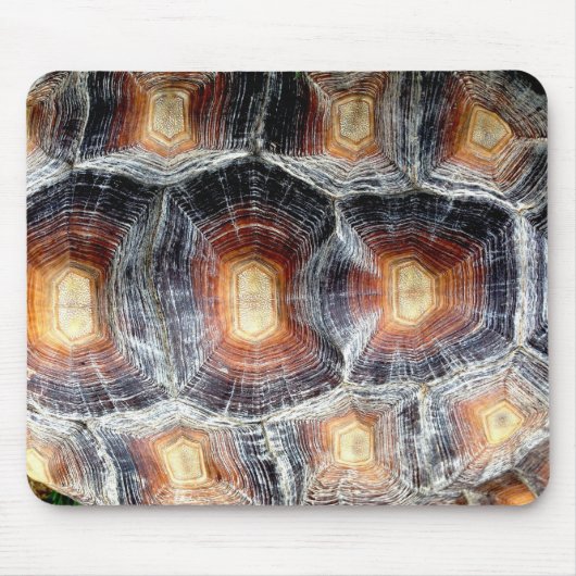 Sulcata Tortoise Shell Mousepad Muismat (Voorkant)