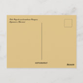 Sule Pagoda in het centrum van Yangon Myanmar Briefkaart (Achterkant)