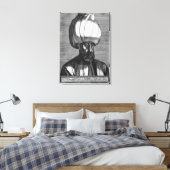 Suleiman the Magnificent Canvas Afdruk (Insitu (Slaapkamer))