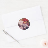 SuleMio | Suletta Mercury en Miorine Rembran Ronde Sticker (Envelop)