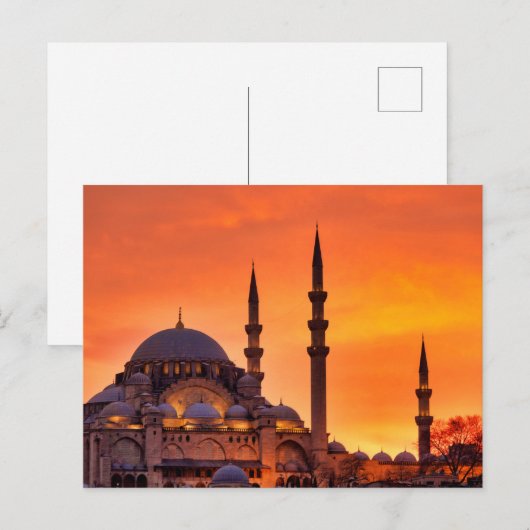 Suleymaniye Mosque  Briefkaart (Voorkant / Achterkant)