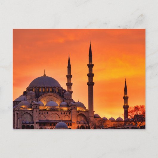 Suleymaniye Mosque  Briefkaart (Voorkant)