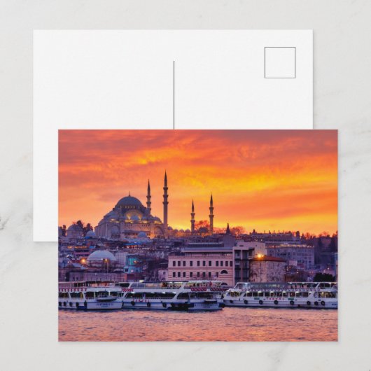 Süleymaniye Mosque Briefkaart (Voorkant / Achterkant)