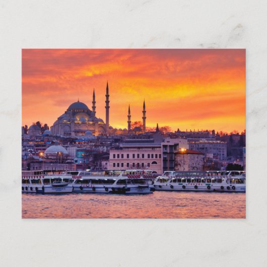 Süleymaniye Mosque Briefkaart (Voorkant)