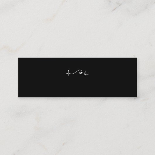 Sulfering Lover| Heartbeat Surfing Mini Visitekaartje (Voorkant)