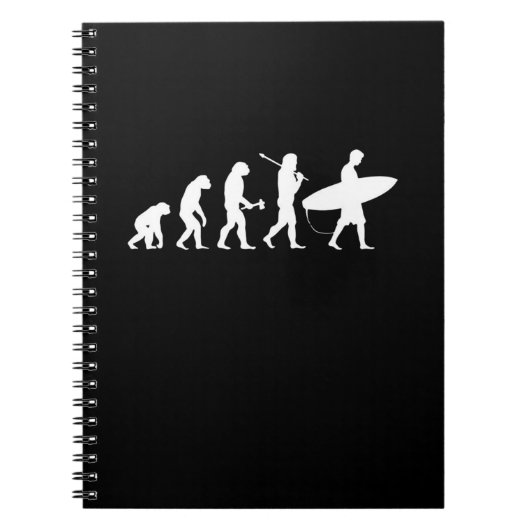 Sulfering Lover| Surfende evolutionair Notitieboek (Voorkant)