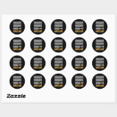 Sulfing Lover| Hetzelfde is Lame Ronde Sticker (Vel)