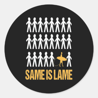 Sulfing Lover| Hetzelfde is Lame Ronde Sticker