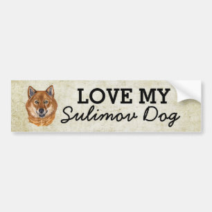 Sulimov Dog Bumpersticker