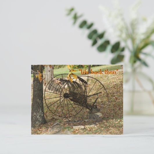  sulky hooihark briefkaart- aanpassen briefkaart (Staand voorkant)