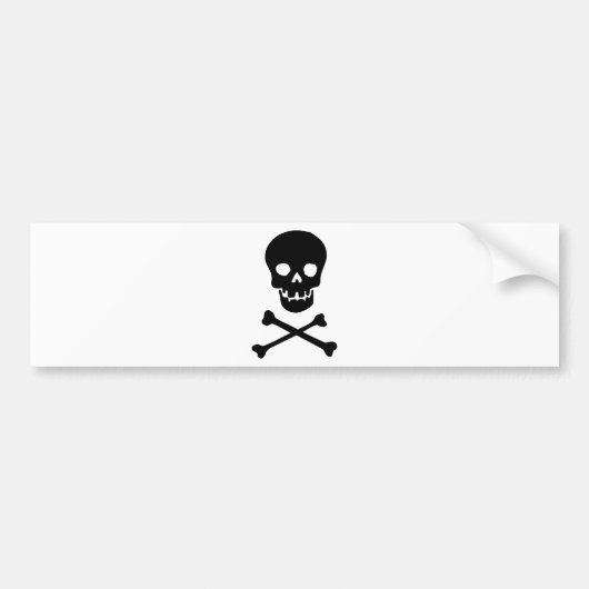 Sull/Craneo/Crânio/Crâne Bumpersticker (Voorkant)