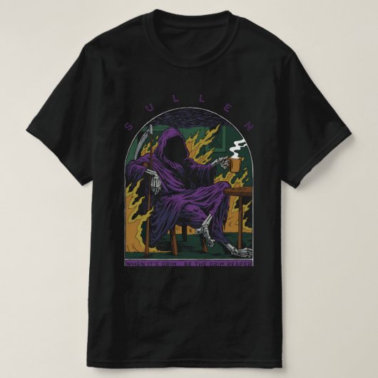 Sullen Grim Reaper T-shirt (Design voorkant)