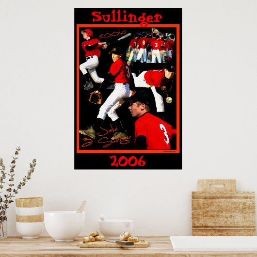 Sullinger Freshman Baseball Poster (Keuken)