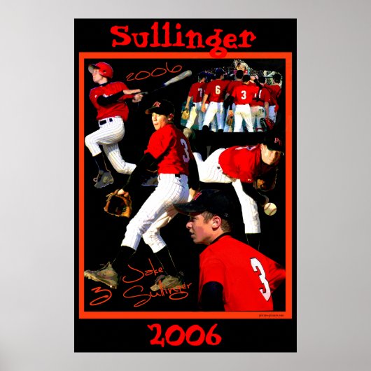 Sullinger Freshman Baseball Poster (Voorkant)