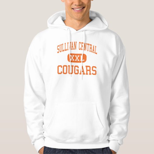 Sullivan Central - Cougars - High - Blountville Hoodie (Voorkant)
