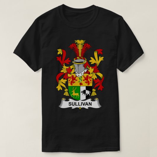 Sullivan Coat of Arms  Family Crest  T-shirt (Design voorkant)