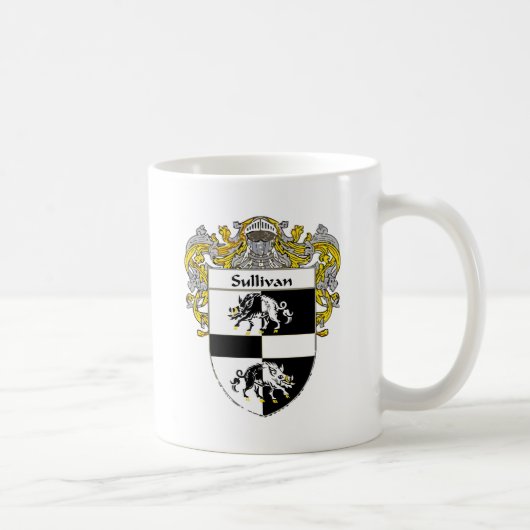 Sullivan-Coat-of-Arms-Mantled-300 x 300 Koffiemok (Rechts)