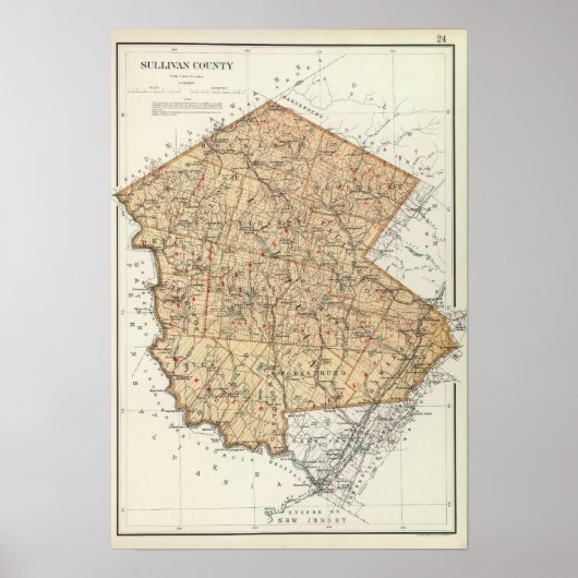 Sullivan County Poster (Voorkant)