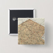 Sullivan County Vierkante Button 5,1 Cm (Voorkant /achterkant)