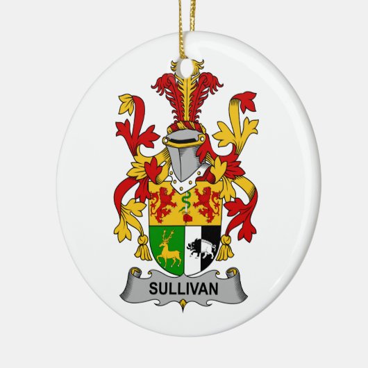 Sullivan Family Crest Keramisch Ornament (Links)