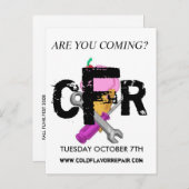 SULLIVAN HALL 10/07/08 2.0- Gepersonaliseerd Uitnodiging Briefkaart (Voorkant / Achterkant)