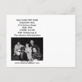 SULLIVAN HALL 10/07/08 2.0- Gepersonaliseerd Uitnodiging Briefkaart (Achterkant)