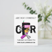 SULLIVAN HALL 10/07/08 2.0- Gepersonaliseerd Uitnodiging Briefkaart (Staand voorkant)