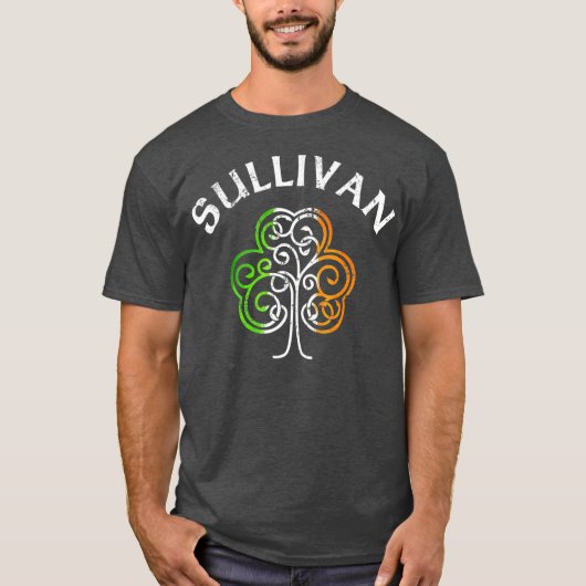 Sullivan Irish Family Name T-shirt (Voorkant)