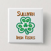 Sullivan Irish Kisses Button (Voorkant)