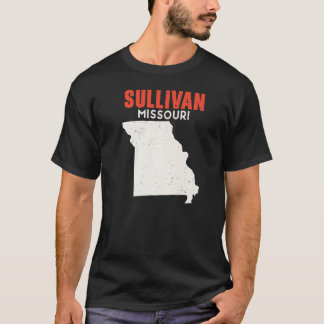 Sullivan Missouri VS Amerika Staat Amerika Reizen T-shirt