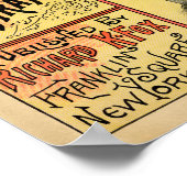  Sullivan vs. Kilrain Illustrated Hoesje Poster (Hoek)