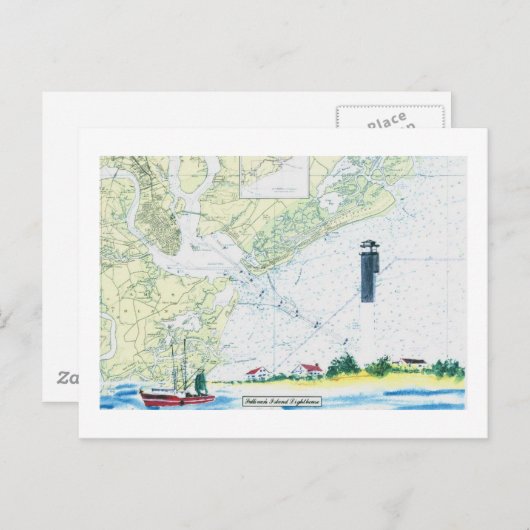 Sullivan's eiland briefkaart (Voorkant / Achterkant)