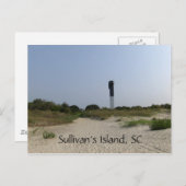 Sullivan's Island Lighthouse Postcard Briefkaart (Voorkant / Achterkant)