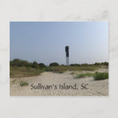 Sullivan's Island Lighthouse Postcard Briefkaart (Voorkant)