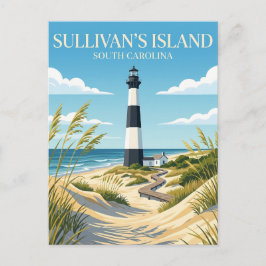 Sullivan's Island South Carolina Briefkaart