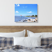 Sullivan's Island, South Carolina Canvas Afdruk (Insitu (Slaapkamer))