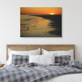 Sullivan's Island, South Carolina Sunset Canvas Afdruk (Insitu (Slaapkamer))