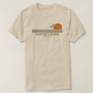 Sullivan's Island South Carolina Zonnepalmboom T-shirt