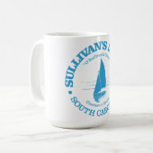 Sullivan's Island (zeilboot) Koffiemok (Voorkant links)