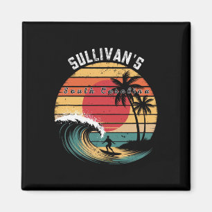 Sullivan's South Carolina Beach surfen Magneet