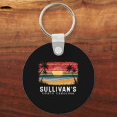 Sullivan's South Carolina Surfplank Strand Sleutelhanger (Voorkant)